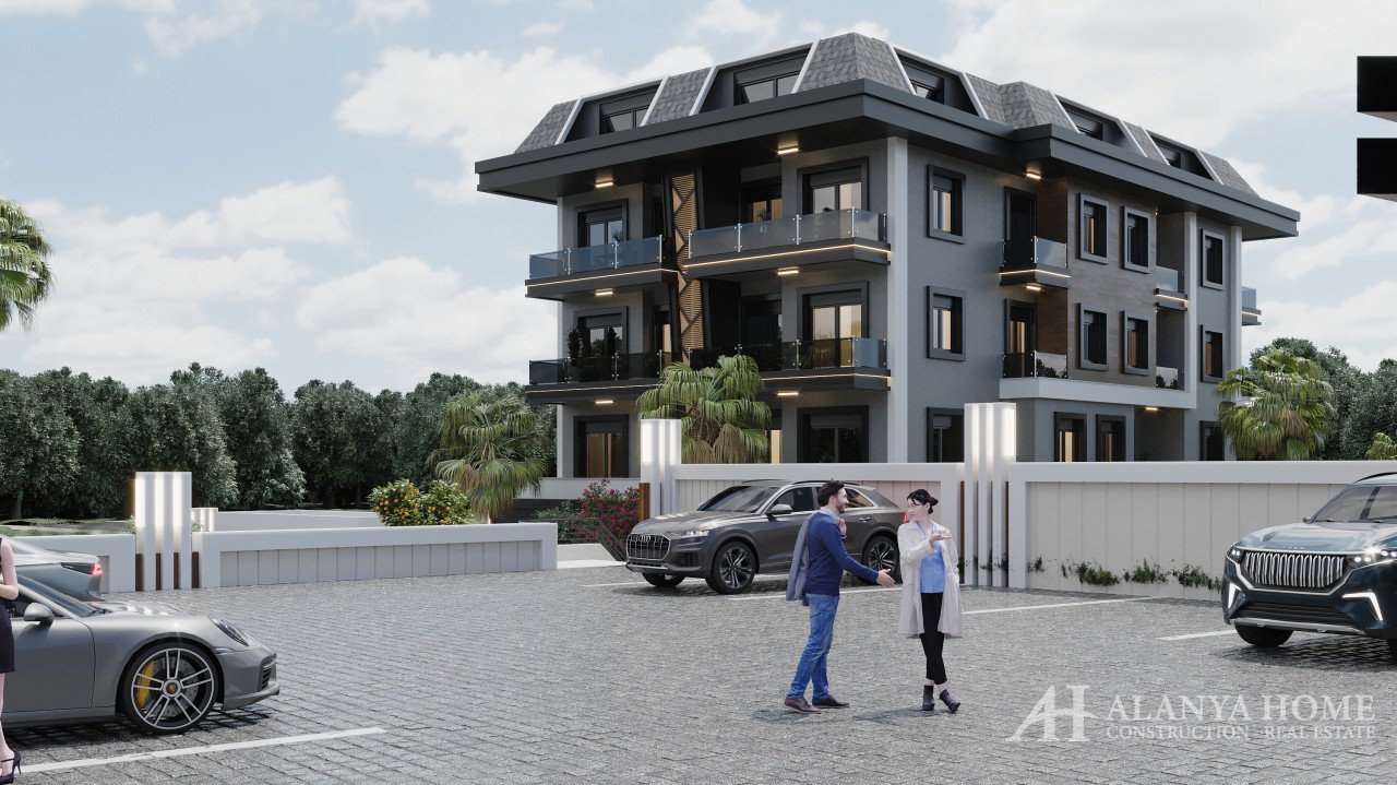 Apartments fo sale rent buy in ALARA HAN RIVER Kestel Alanya Antalya Turkey