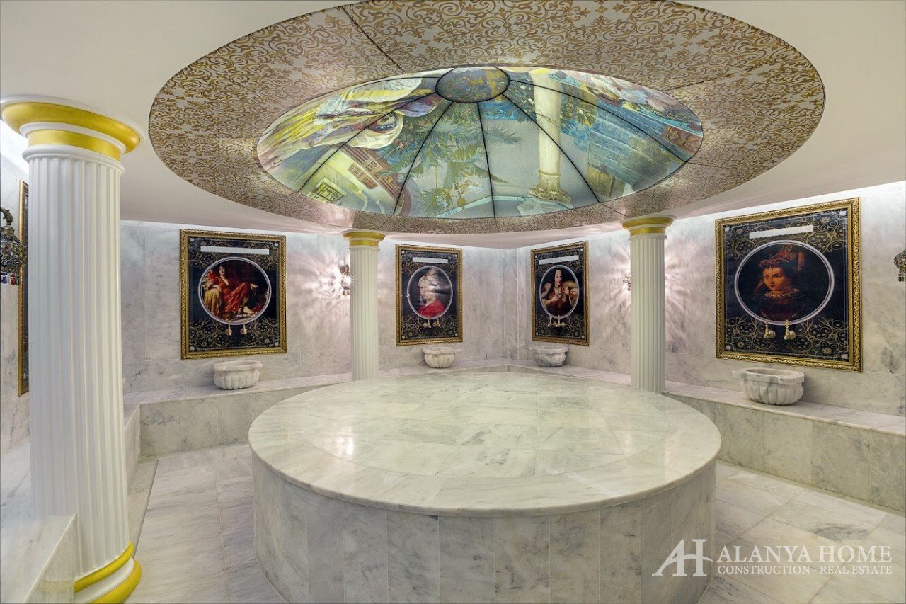 Фото купить продать недорогую квартиру недвижимость в доме жилом комплексе с турецкий хамам Алания Х