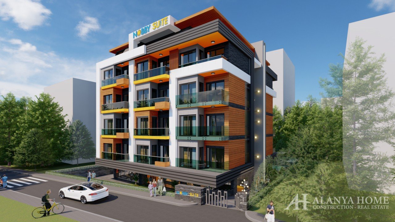 Nobby Suite Center Alanya Анталия Турция покупка продажа меблированная двухкомнатная квартира в ново
