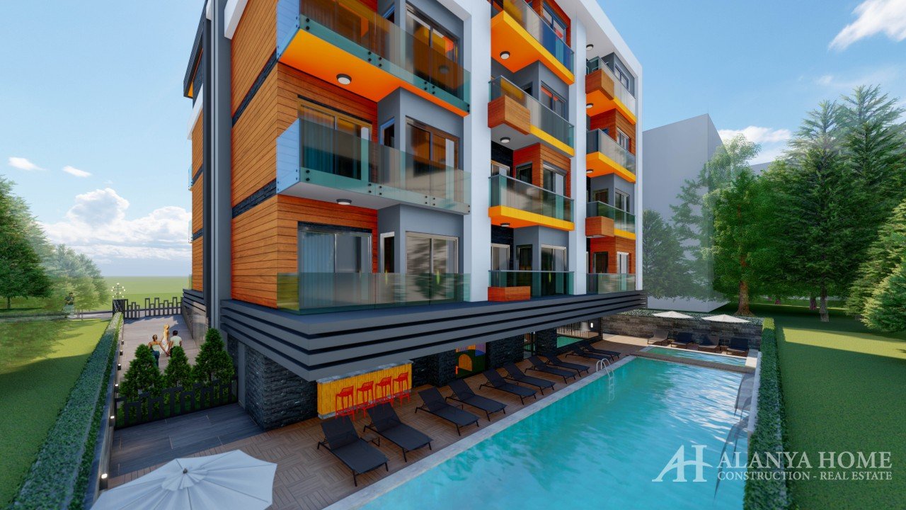 Nobby Suite Center Alanya Antalya Turkey purchase sale property of a furnished one-bedroom apartment