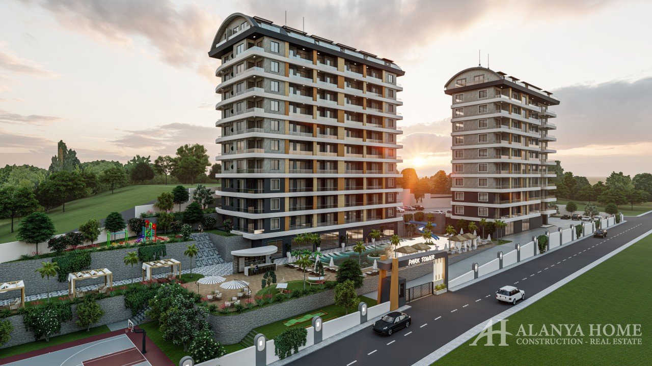 Park Tower Avsallar Alanya Antalya Turkey Photo sale purchase of a furnished apartment housing in in