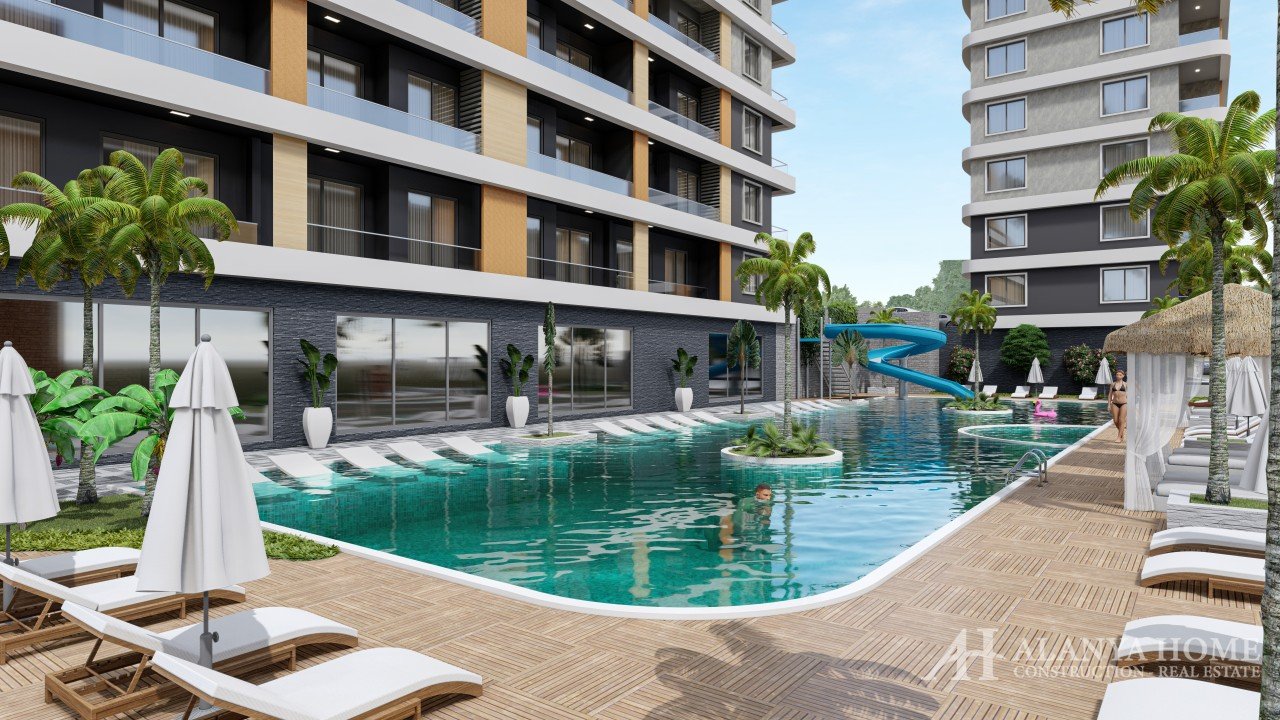 Park Tower Авсаллар Алания Анталия Турция Фото продажа покупка мебелированная квартира жилье в расср