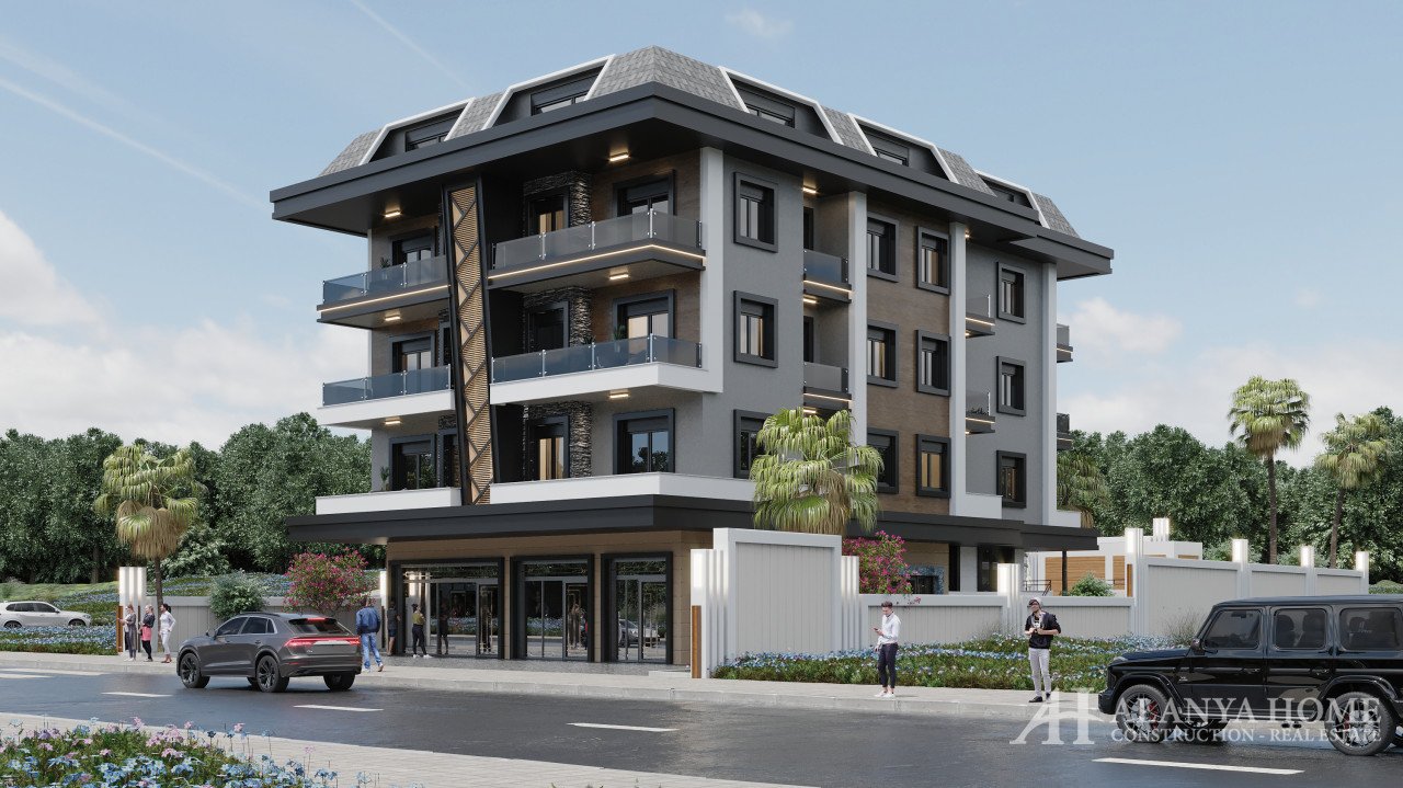Apartments fo sale rent buy in ALARA HAN RIVER Kestel Alanya Antalya Turkey
