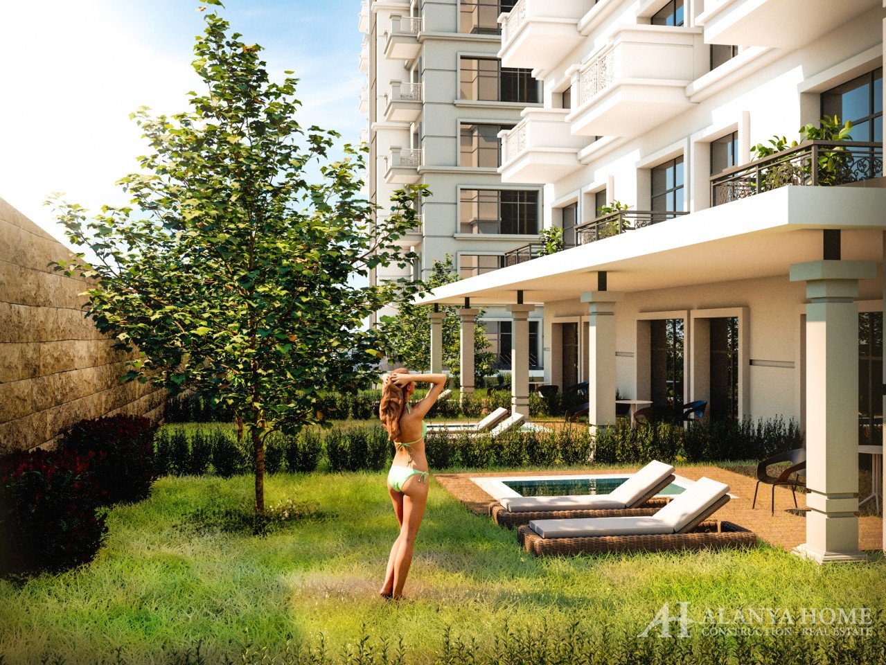 квартиры и виллы строительная компания агентство недвижимости Alanya Home Construction Real Estate