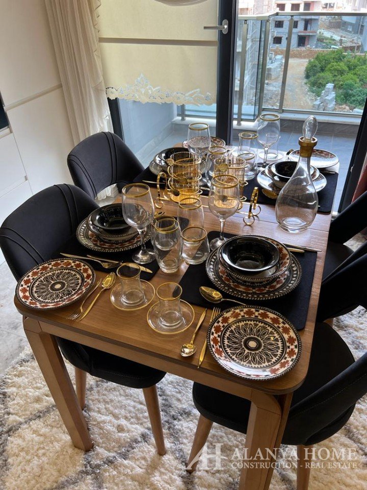 2+1 Квартира в Флора Гарден Резиденс Оба Алания Турция продажа купить в аренду