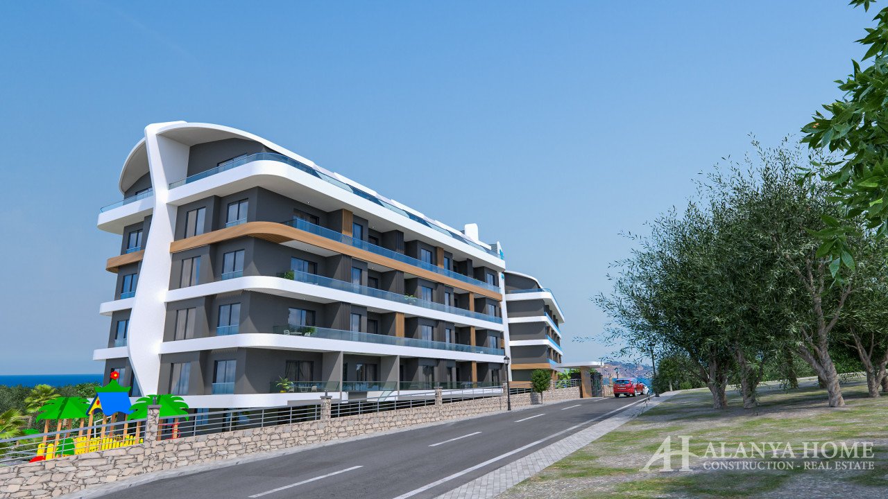 Продажа квартир в Vega Icon Residence Oba Аланья Анталия Турция