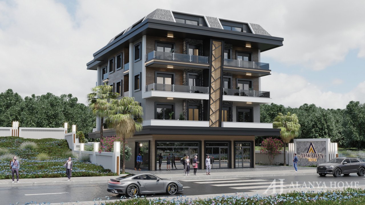 Продажа квартир в аренду в ALARA HAN RIVER Kestel Alanya Antalya Turkey