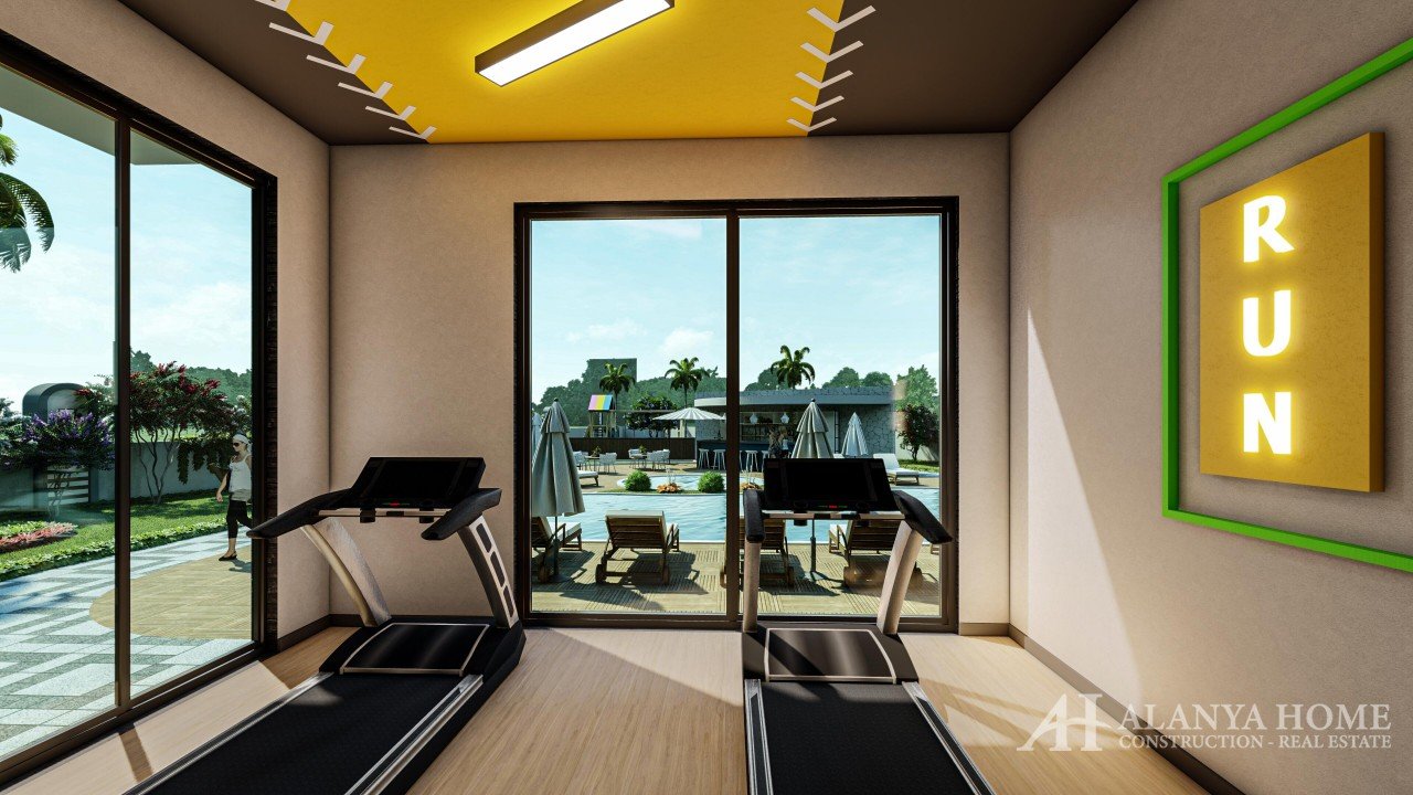 купить продать недорогую квартиру недвижимость с фитнесом Алания Турция цены стоимость дешево