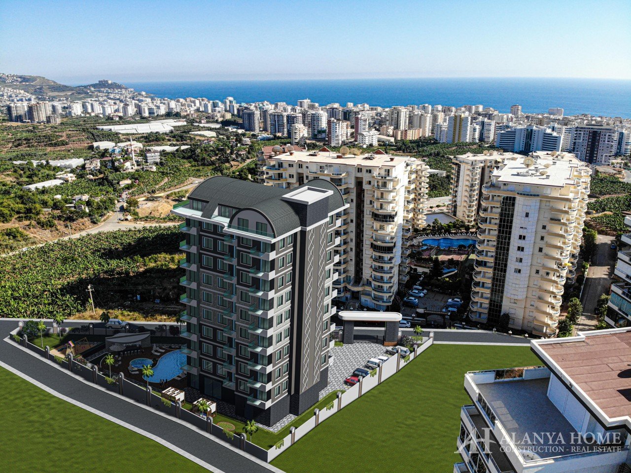 Antares Hill Mahmutlar Alanya Antalya Türkei Immobilien Wohnungen
