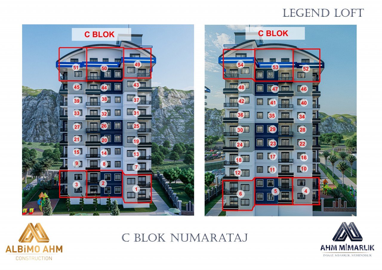Квартиры в Legend Loft Леджент лофт Авсаллар Алания Анталия Турция купить купить квартиру в аренду н