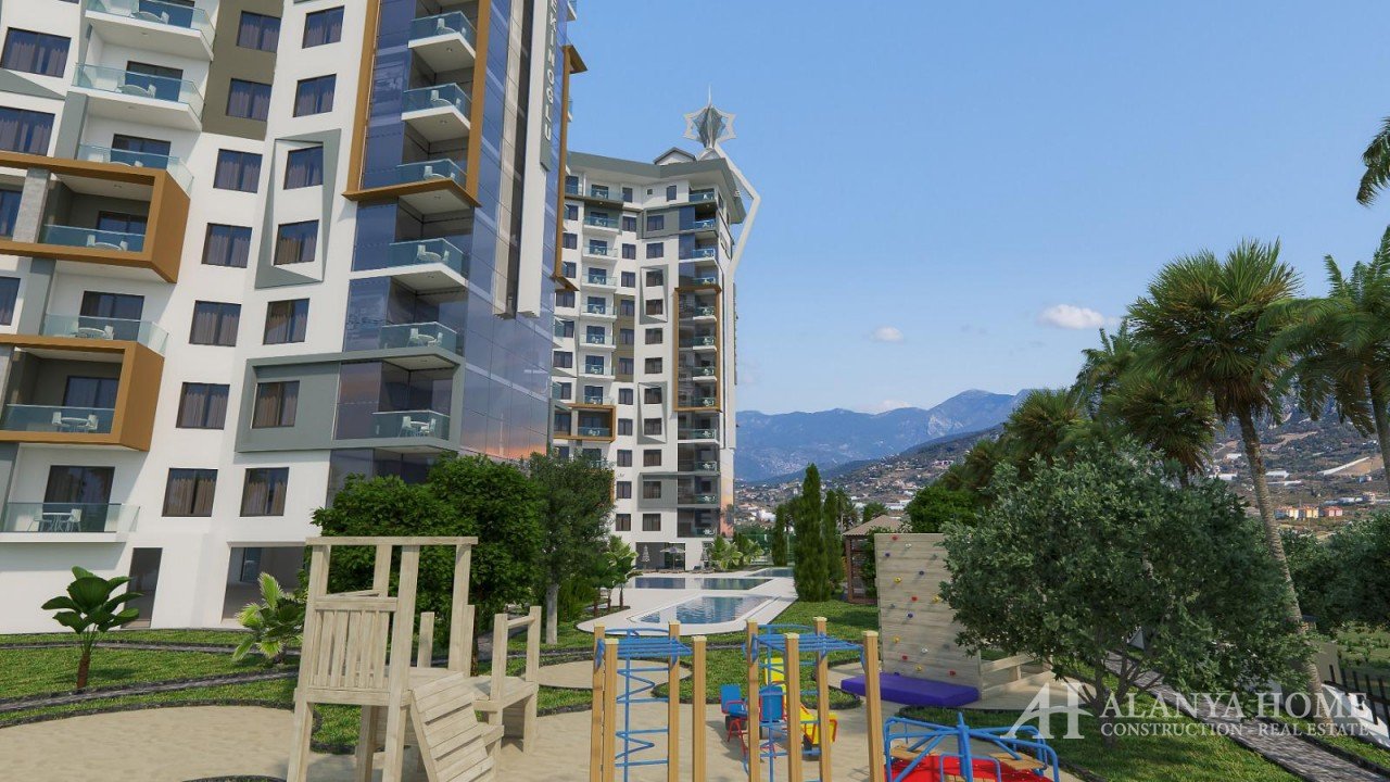 Текиноглу Махмутлар Аланья Анталия Турция покупка продажа меблированной двухкомнатной квартиры в нов