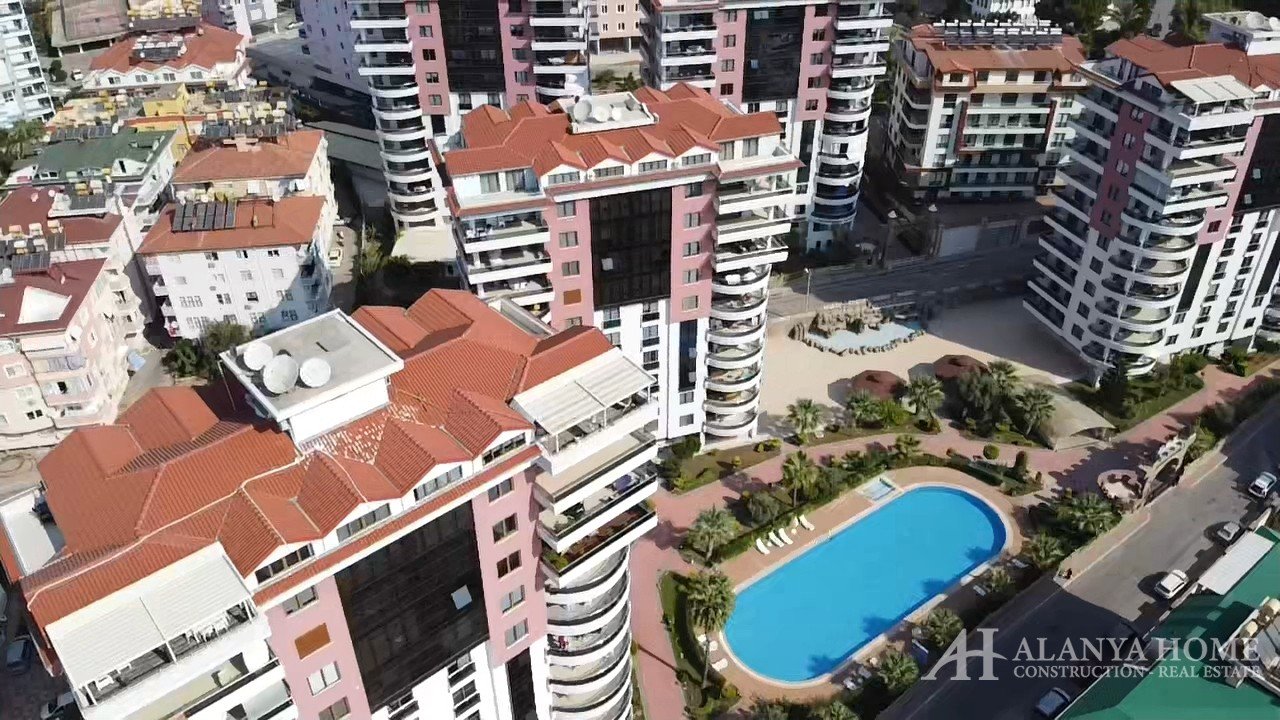 Фото покупка продажа недорогая трехкомнатная квартира 2+1 c видом на бассейн Алания Хоум Анталия Тур