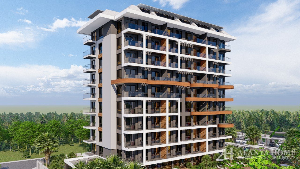 КВАРТИРЫ В NOBBY GARDEN 2 НОББИ ГАРДЕН 2 АВСАЛЛАР АЛАНИЯ ТУРЦИЯ