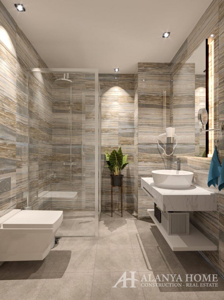 Фото покупка продажа недорогая двухкомнатная квартира 1+1 c большой ванной душевой комнаты туалета А