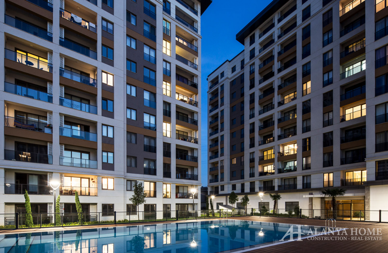 КВАРТИРЫ В BEYAZ PARK БЕЯЗ ПАРК ТОПКАПЫ СТАМБУЛ ТУРЦИЯ КУПИТЬ продать арендовать снять