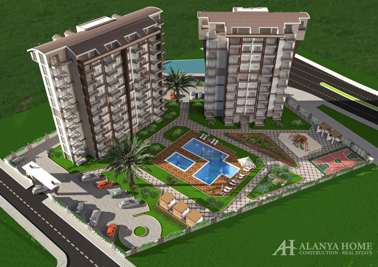 Продажа недвижимости в Antares KORU Газипаша Алания Анталия Турция