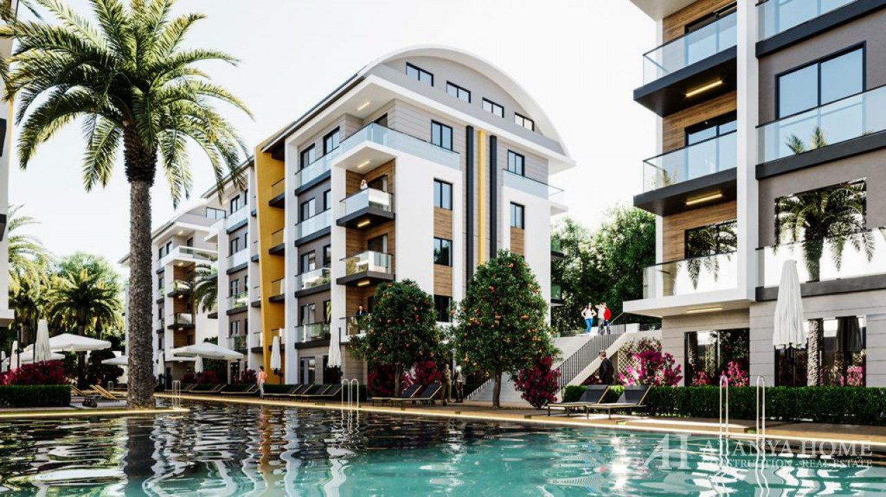 Продажа квартир в Nirvana Sea Side Okurcalar Аланья Анталия Турция