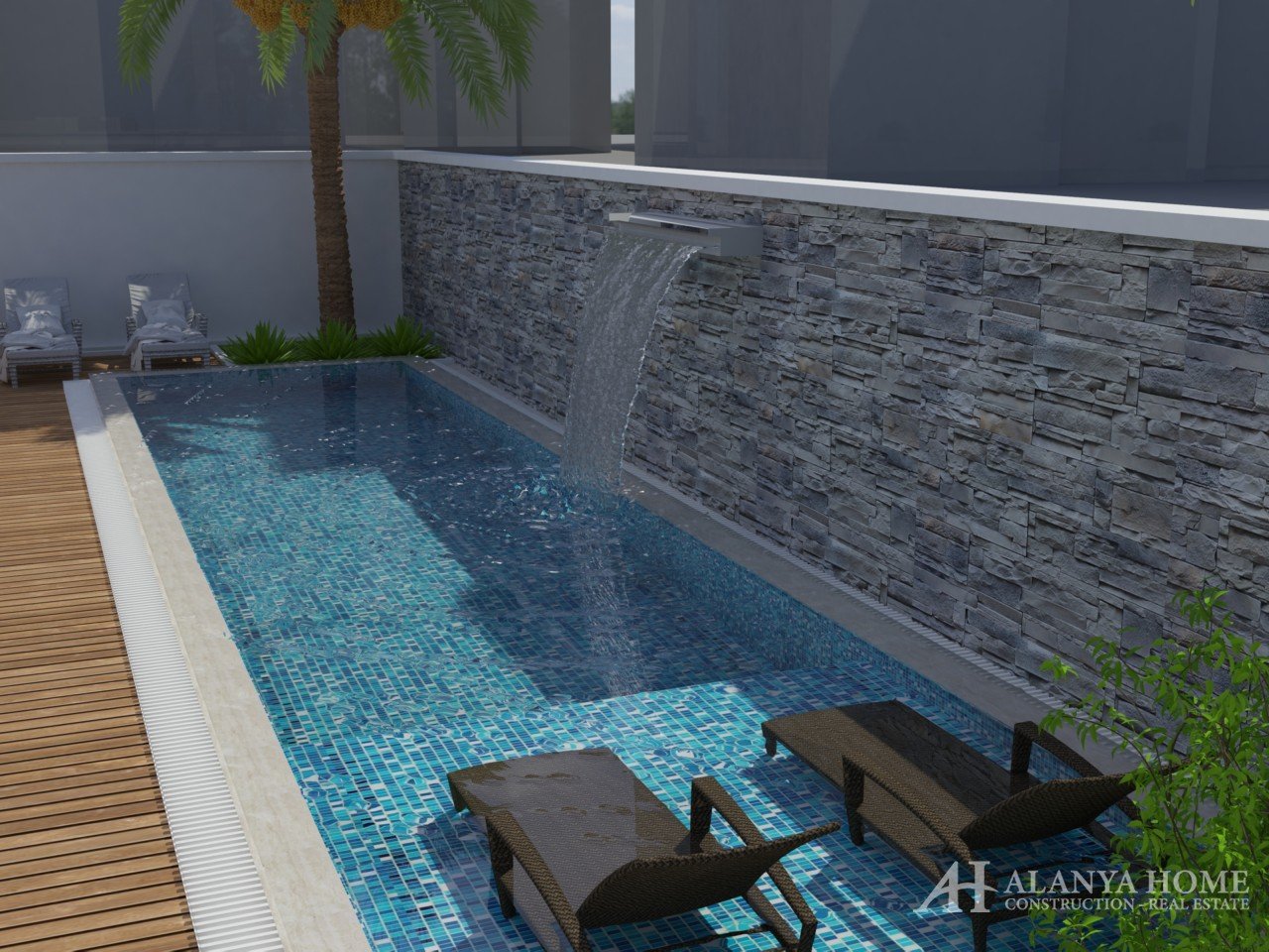 Keykubat Crown Center ألانيا أنطاليا تركيا شراء بيع عقار لشقة مفروشة بغرفة نوم واحدة في مخطط تقسيط م