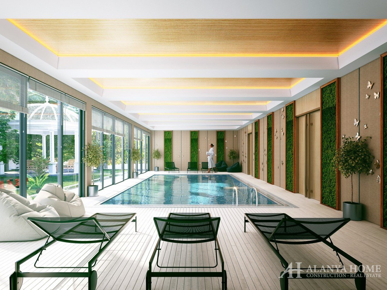 Фото покупка продажа недорогая квартира в доме жилом комплексе с крытым бассейном Алания Хоум Антали