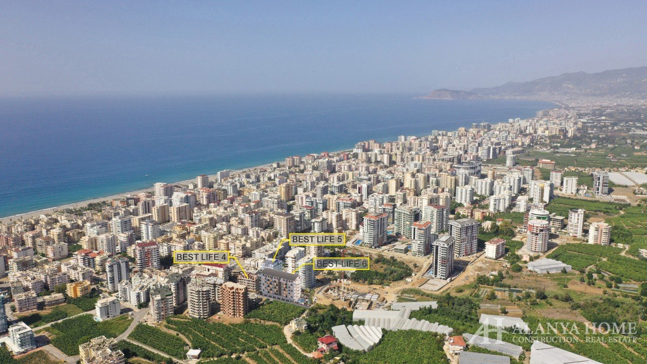 BestLife 6 Mahmutlar Alanya Antalya Turquie Propriété de luxe moderne idéal investissement hôtel con