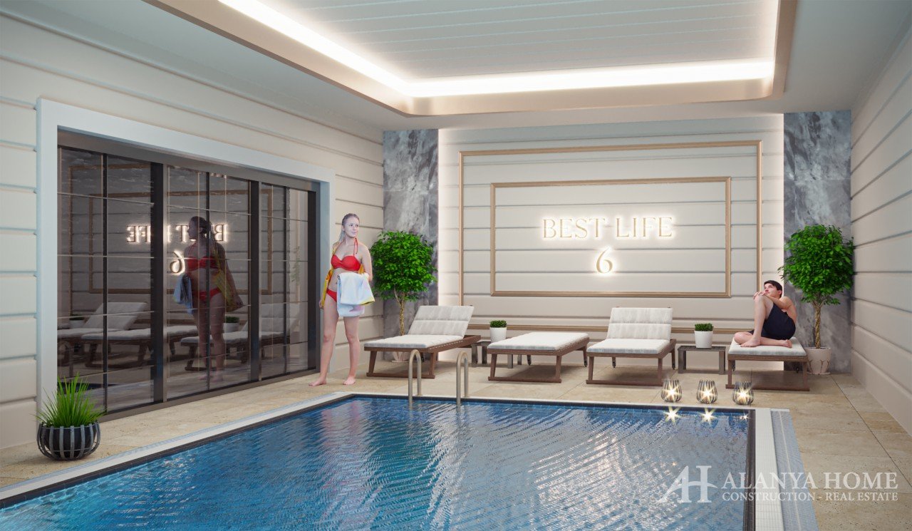 купить продать недорогую квартиру недвижимость закрытый бассейн Алания Турция цены стоимость дешево