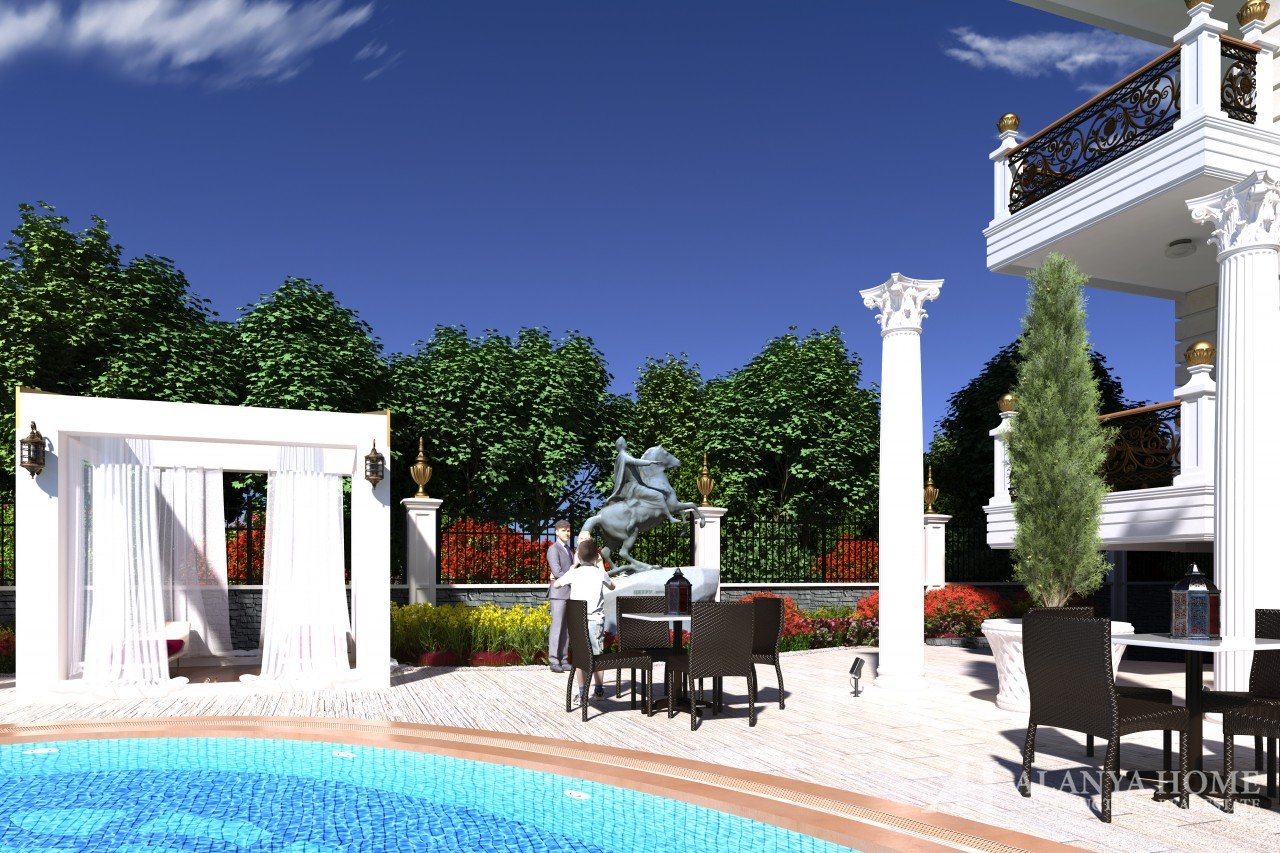 Yenisey 6 Mahmutlar Alanya Antalya تركيا شراء بيع عقارات ، مفروشة ، شقة بغرفة نوم واحدة وغرفتي نوم ،