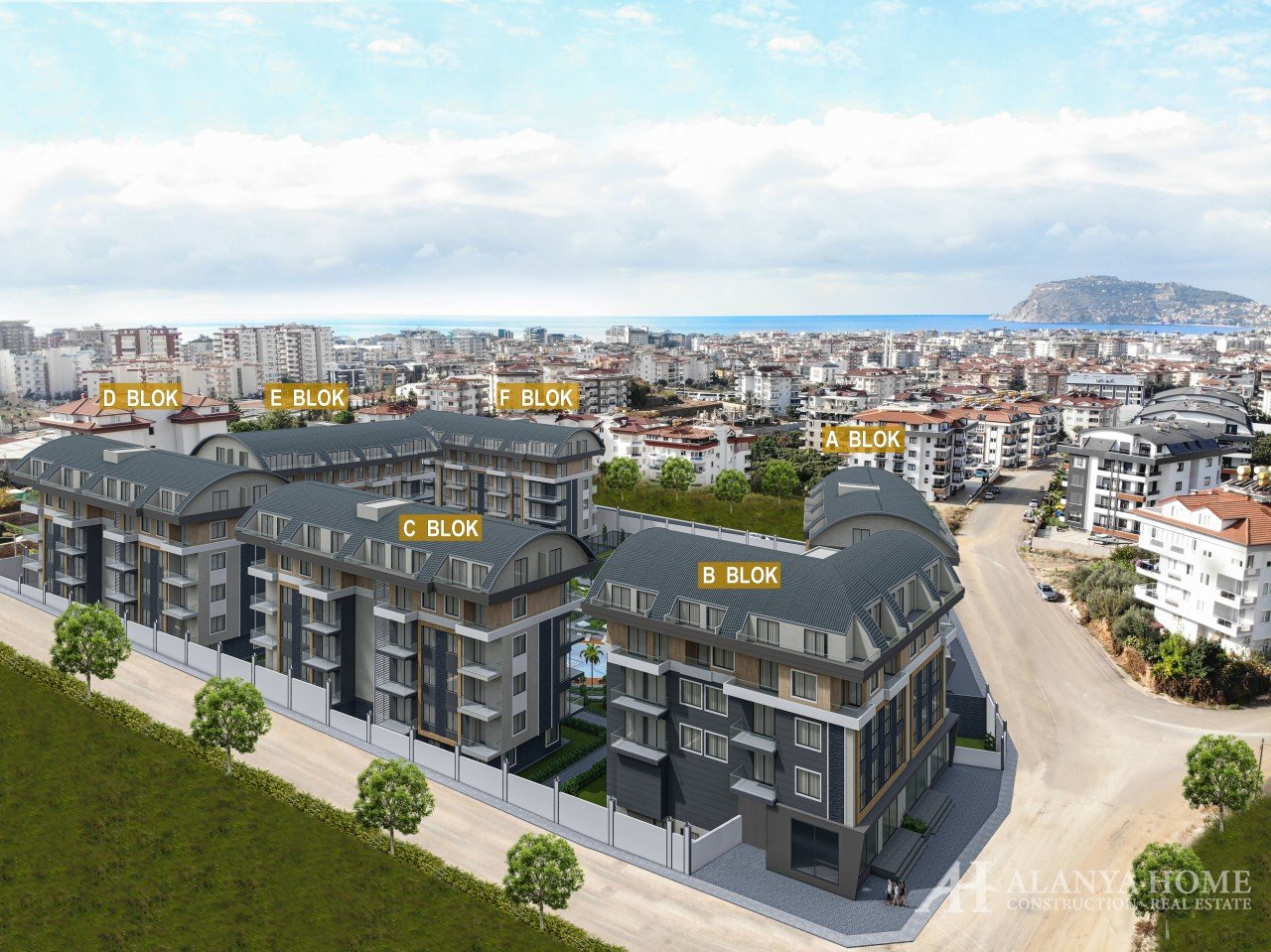 APARTMENTS IN KAVI DREAMS OBA ALANYA ANTALYA TURKEY BUY SELL RENT