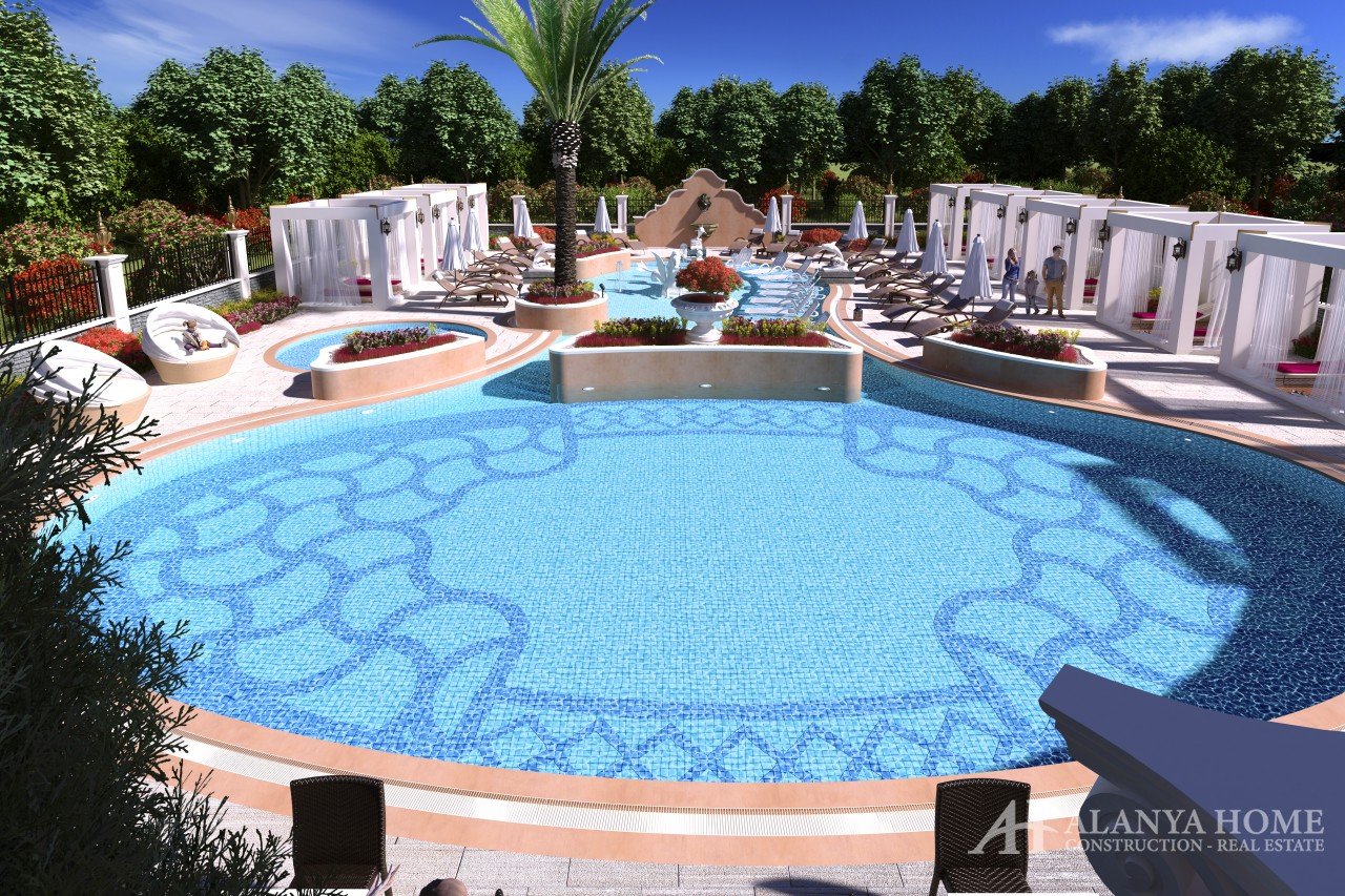 Махмутлар Алания Түркияда құрылыс компания арзан тұрғын үйден бір екі бөлмелі пәтерді сатып алу сату