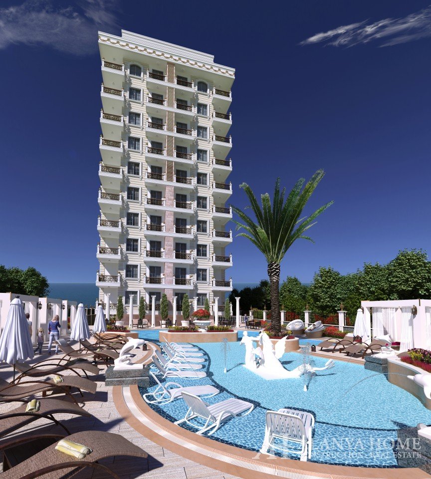 Yenisey 6 Mahmutlar Alanya Antalya Turkey Purchase sale property, furnished, one and two bedroom apa