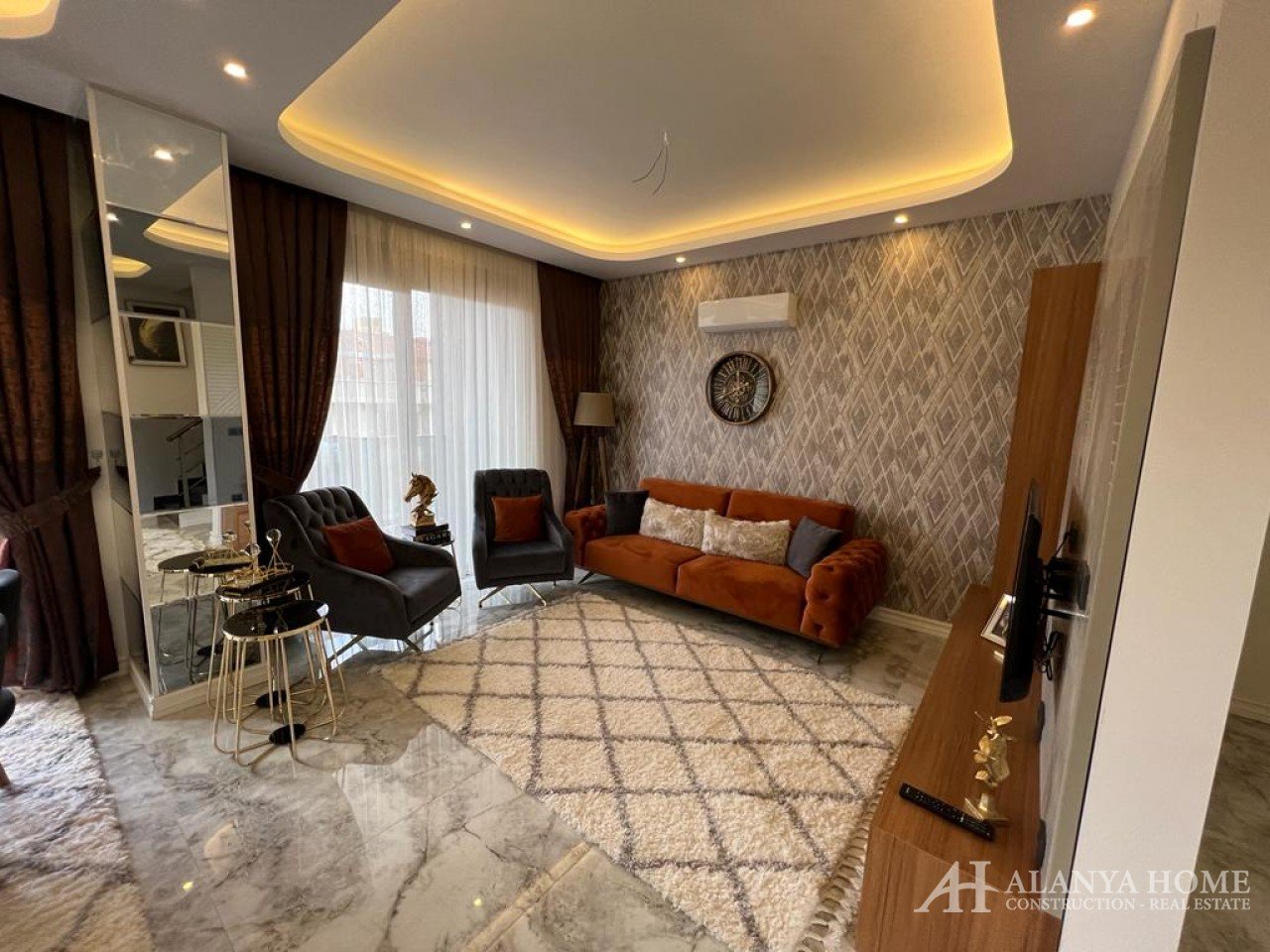 2+1 Apartment in Flora Garden Residence Oba Alanya Turkey sell buy rent