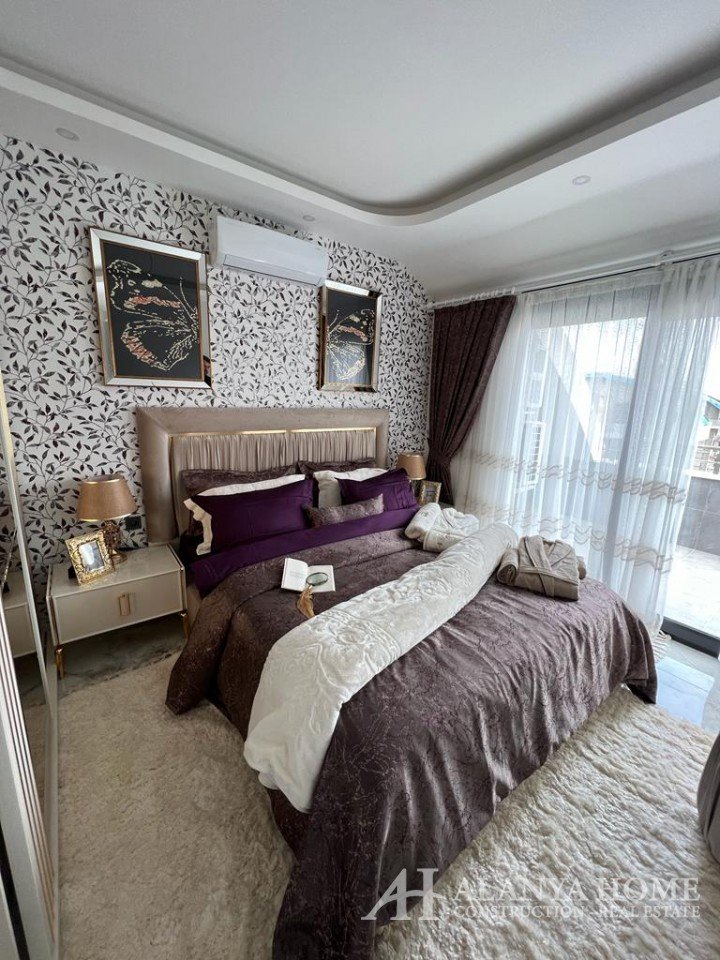 2+1 Квартира в Флора Гарден Резиденс Оба Алания Турция продажа купить в аренду