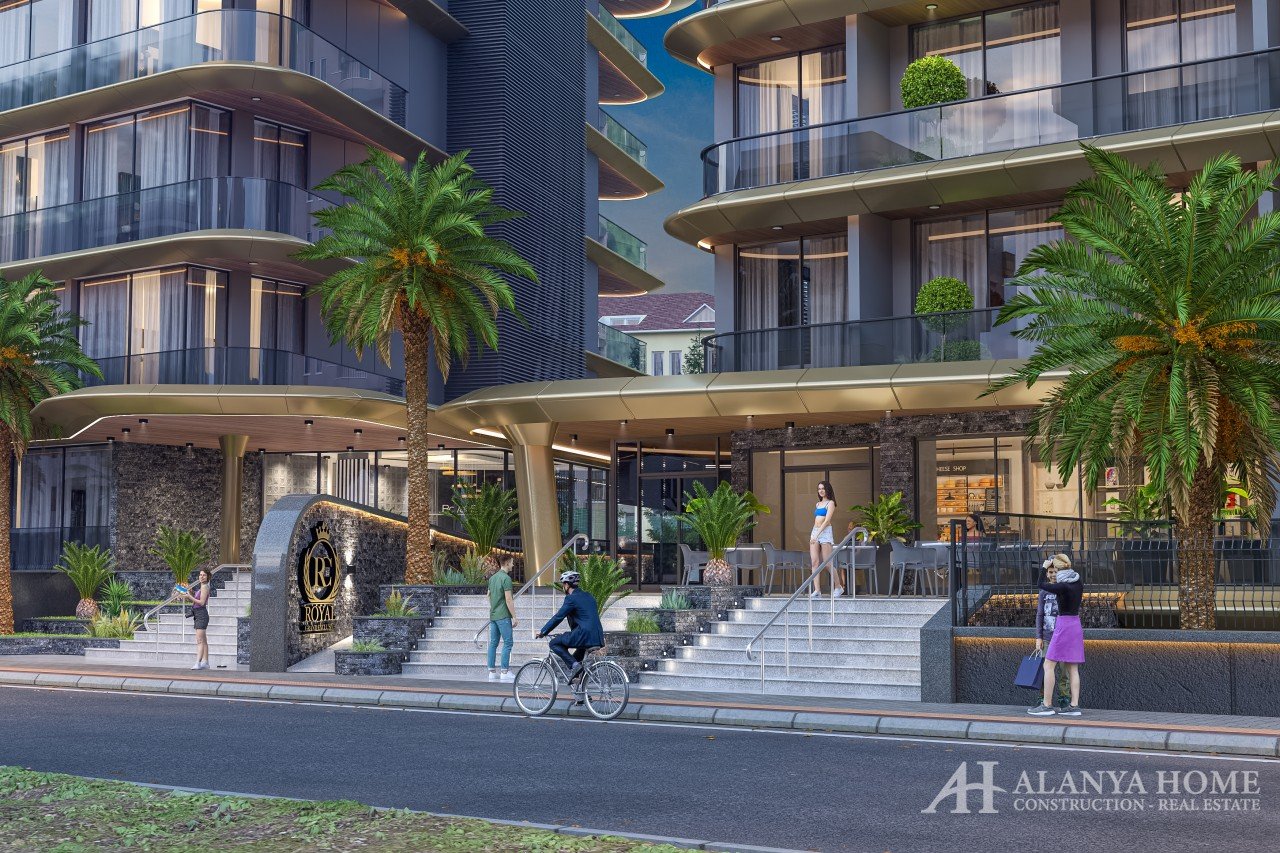 продажа и аренда квартир в Royal Grand Exclusive Center Alanya antalya Turkey
