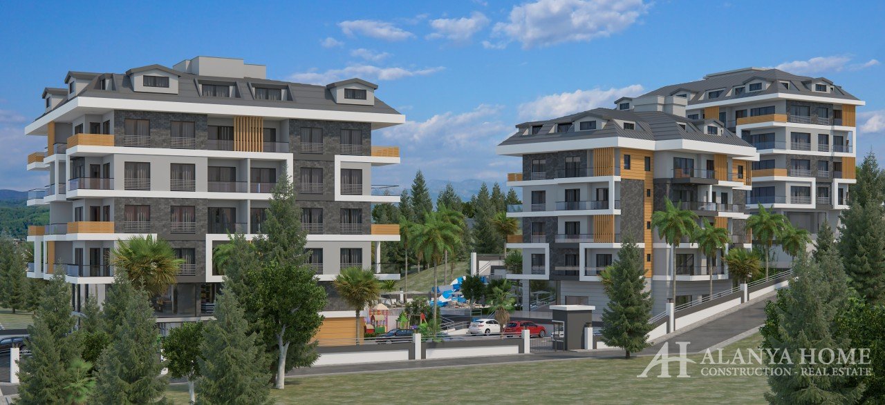 Apartmrnts in Antares City Hasbahçe Alanya Anatalya Turkey