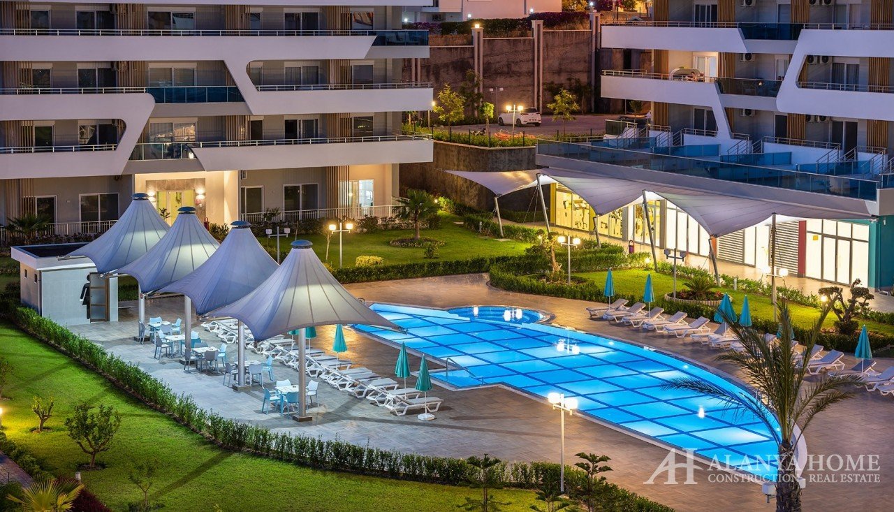 Emerald Dreams Авсаллар Аланья Анталия Турция покупка продажа меблированная двухкомнатная квартира в