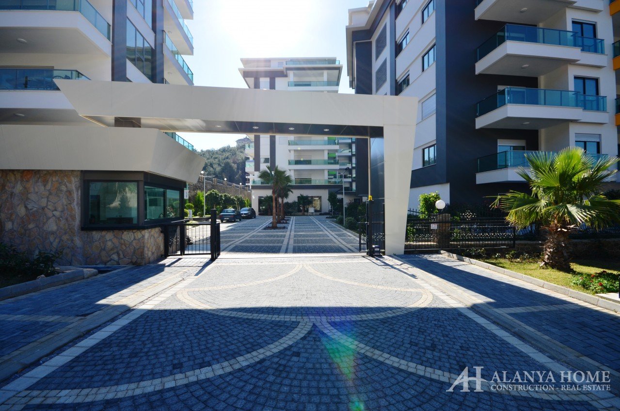 Konak Resort Kargicak Alanya Antalya Türkei Fotokauf Verkauf einer möblierten Wohnung in Raten in ei