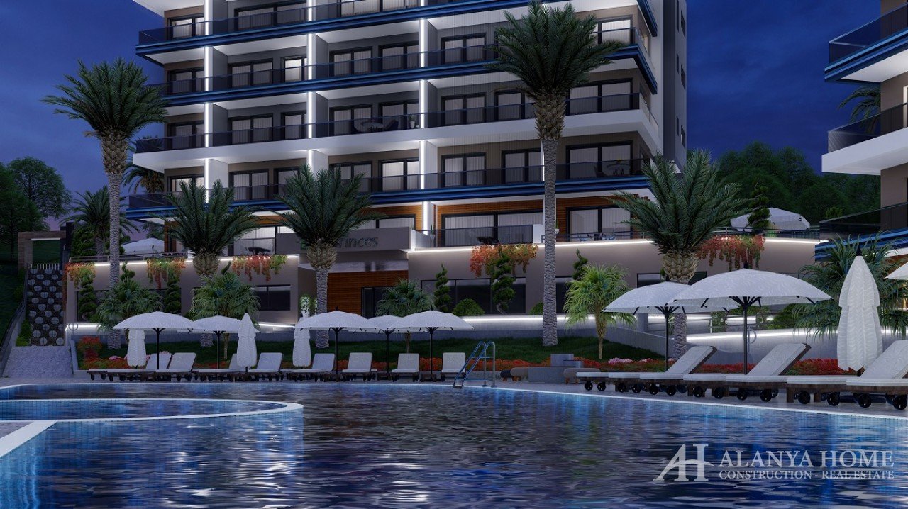 Eco Blue Kargicak Alanya Antalya Turkey Photo buying saling a furnished apartment housing in install