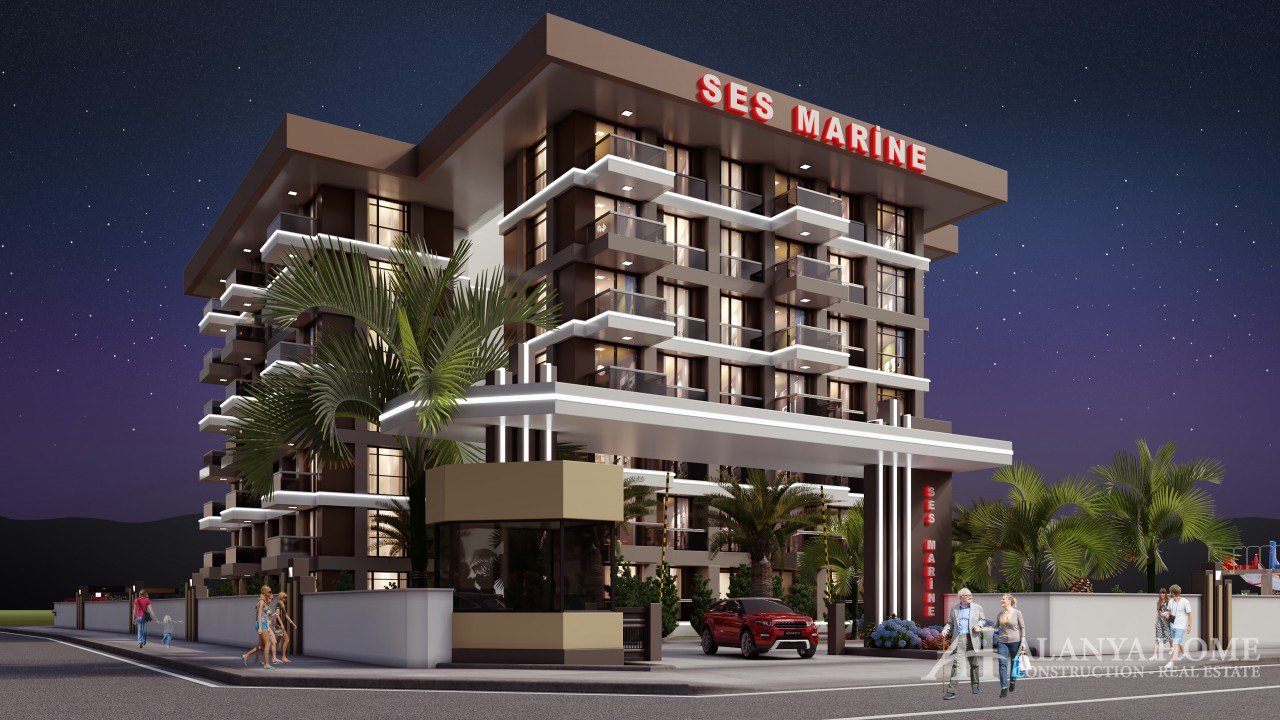 Apartments for Sale in Ses Marine Gazipasa Alanya Antalya Turkey