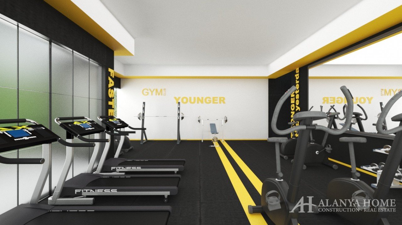 Фото покупка продажа недорогая квартира в доме жилом комплексе с фитнесом Алания Хоум Анталия Турция