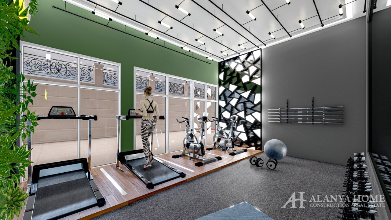 Фото купить продать недорогую квартиру недвижимость в доме жилом комплексе с фитнесом Алания Хоум Ан