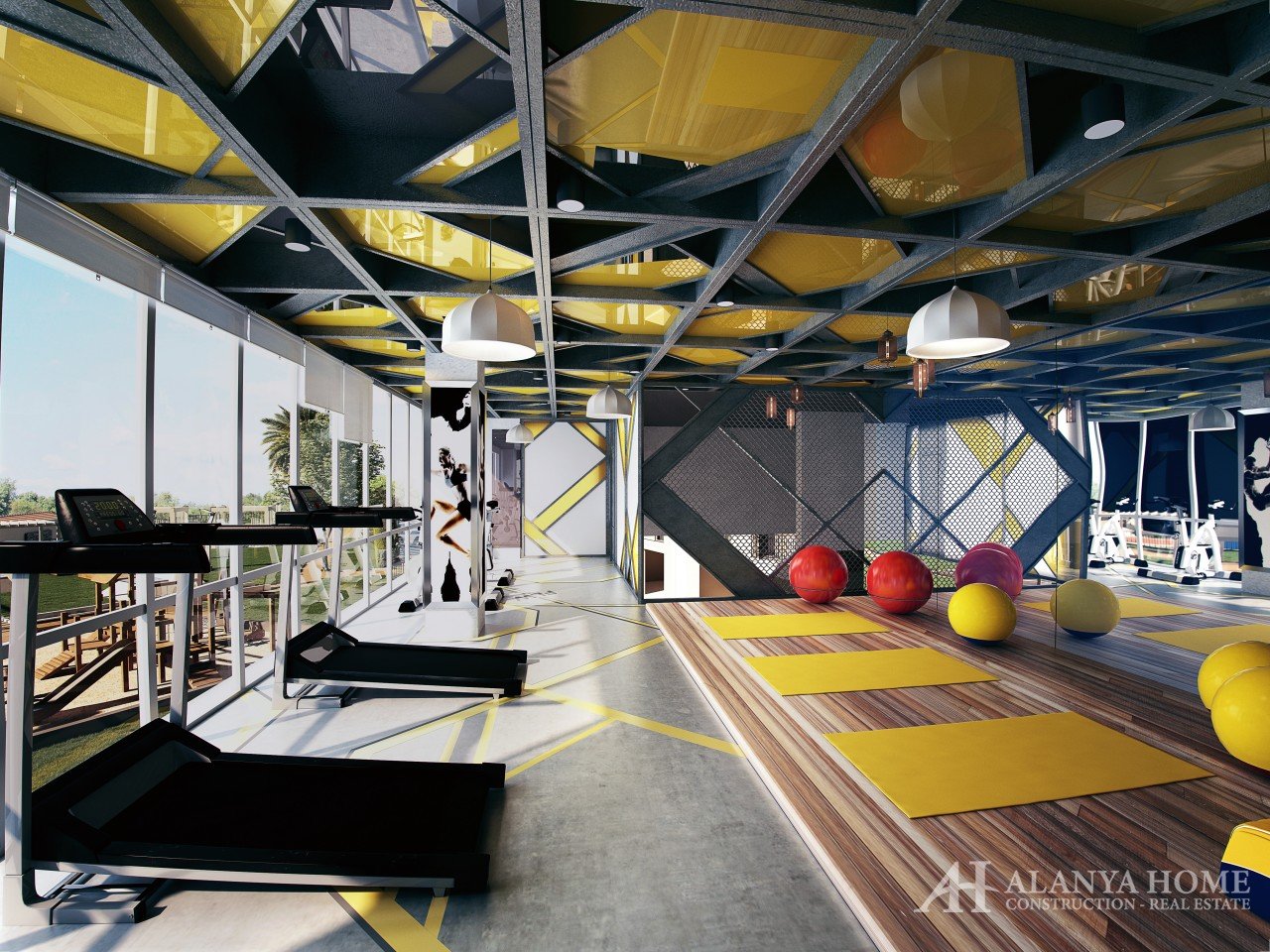 Фото покупка продажа недорогая квартира в доме жилом комплексе с фитнесом Алания Хоум Анталия Турция