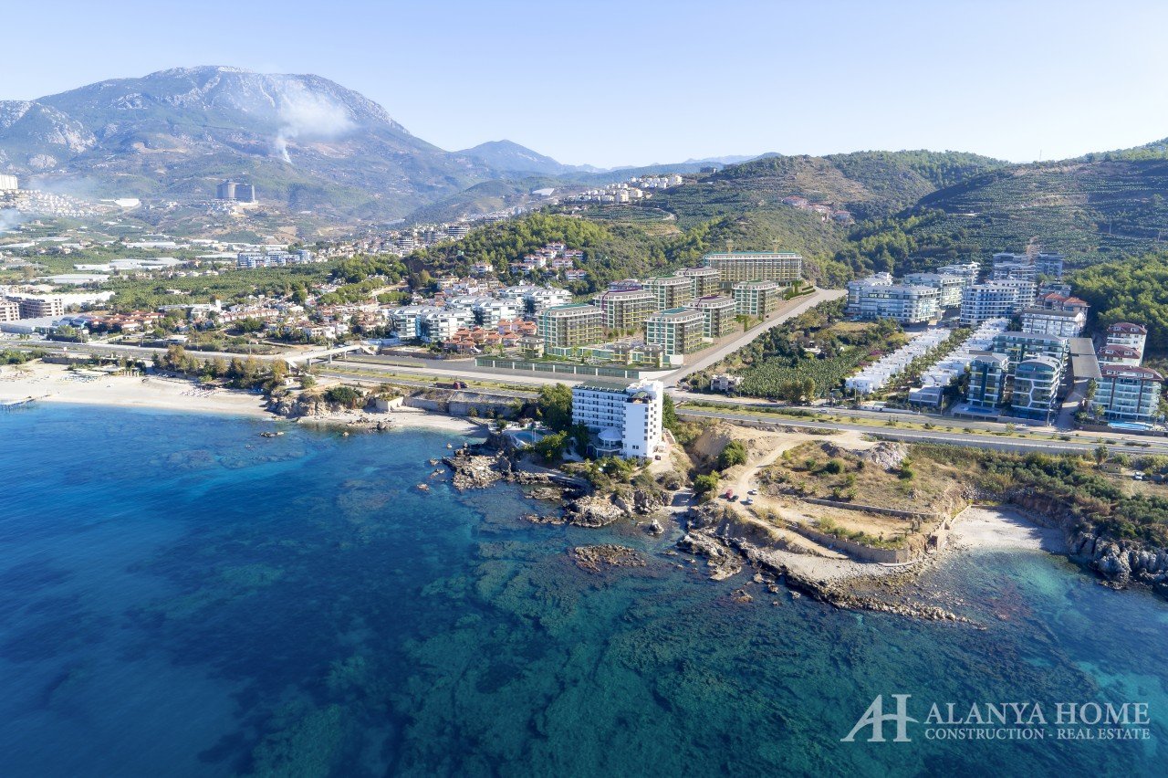 Фото покупка продажа недорогая квартира в доме жилом комплексе у моря Алания Хоум Анталия Турция цен
