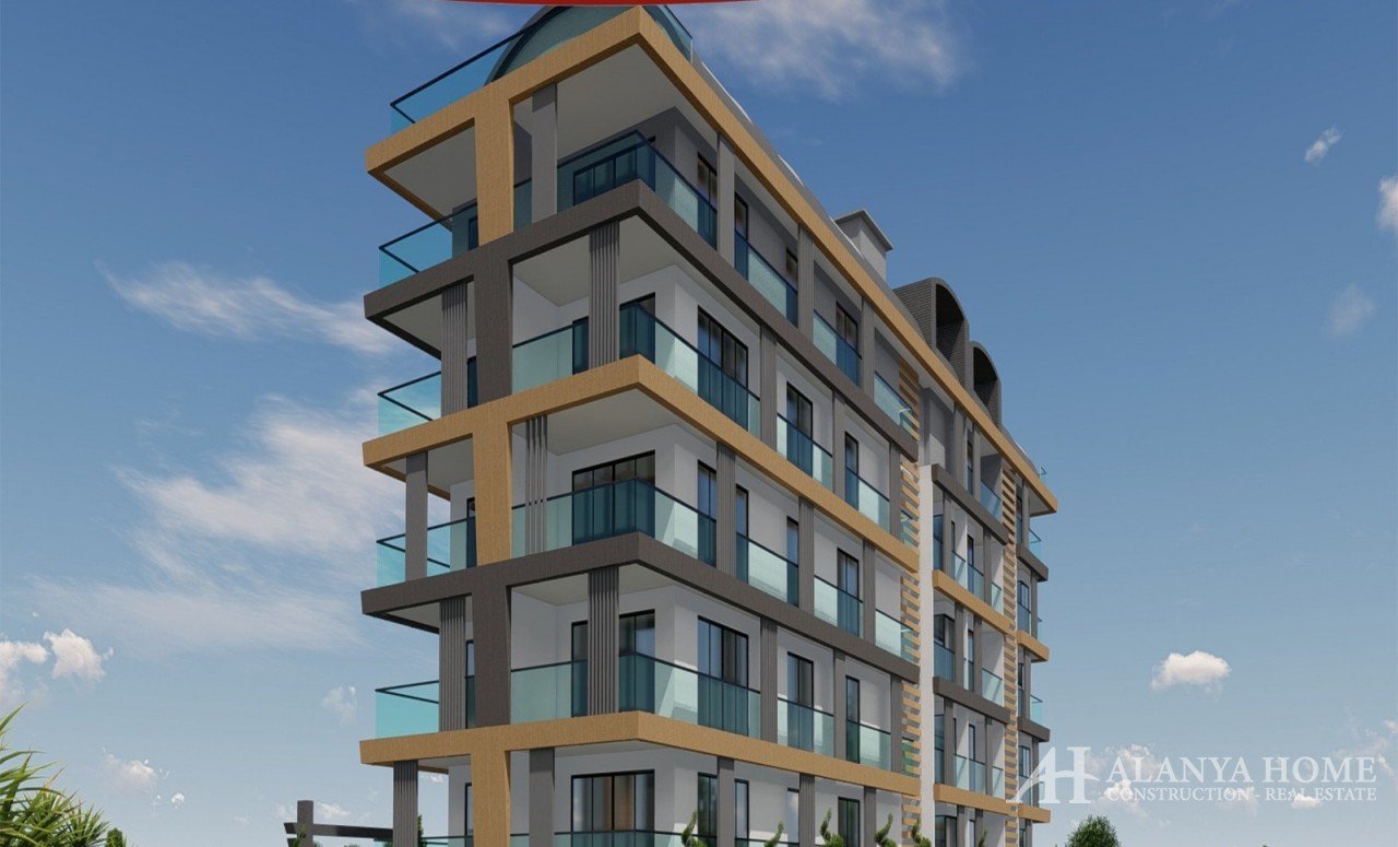 City 10 Centre Alanya Анталия Турция покупка продажа меблированная двухкомнатная квартира в новом пр