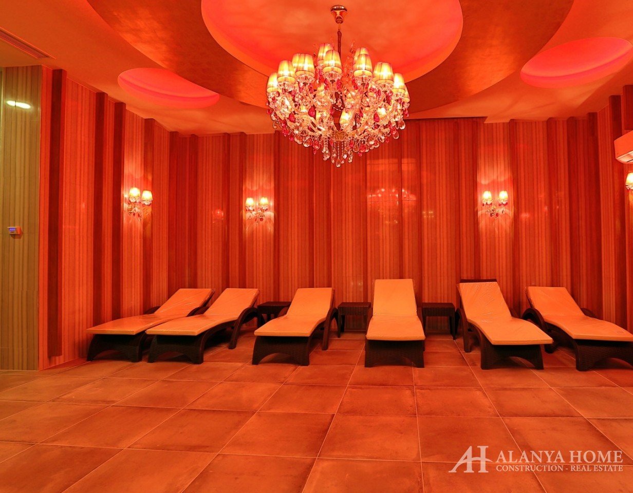 Фото купить продать недорогую квартиру недвижимость в доме жилом комплексе с СПА центром Алания Хоум