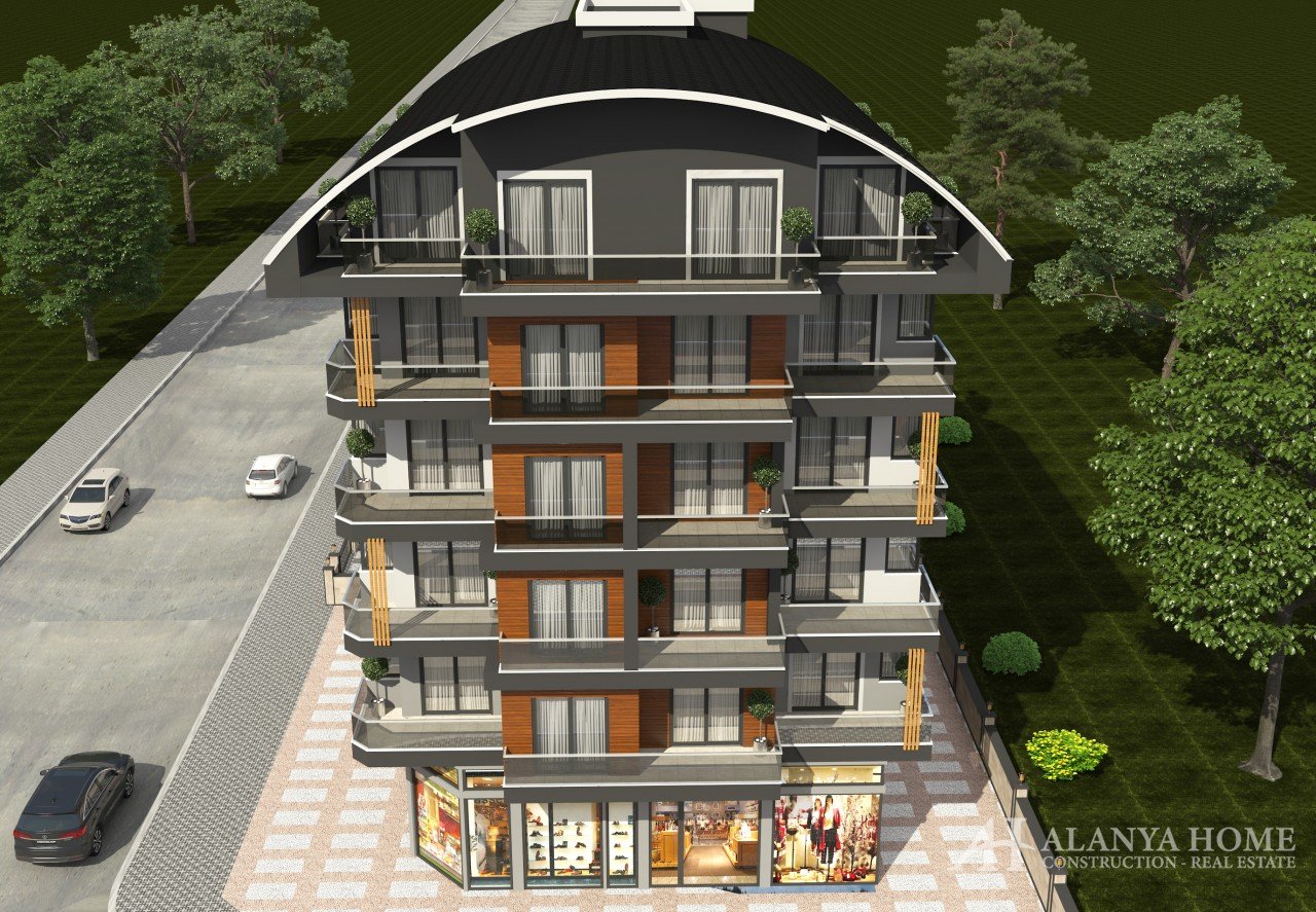 AKR Akrabasi Kargicak آلانیا آنتالیا ترکیه عکس خرید فروش آپارتمان مبله اقساطی در ساختمان جدید از ساز