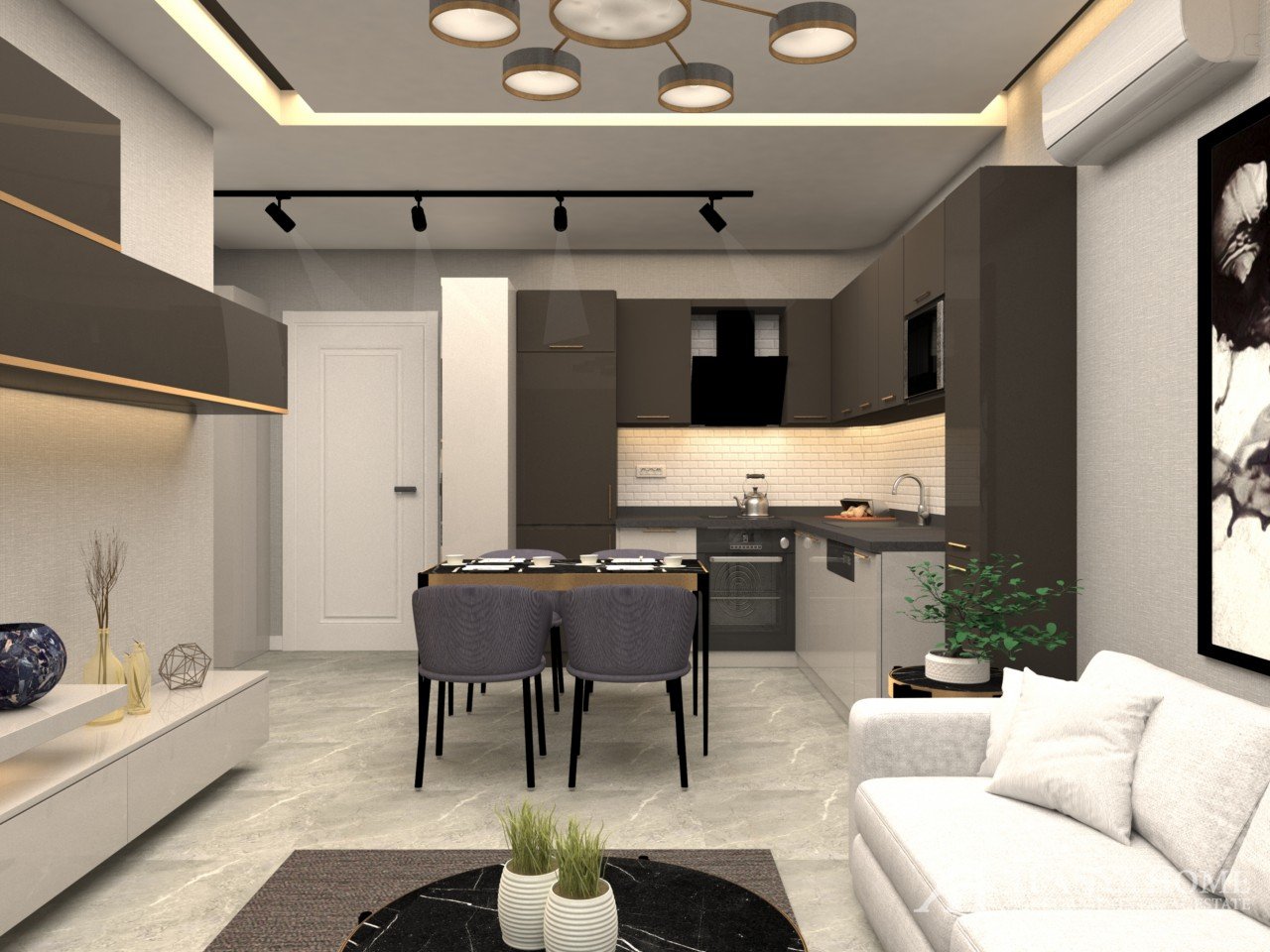 Keykubat Crown Center Alanya Antalya Turquie achat vente propriété d'un appartement meublé d'