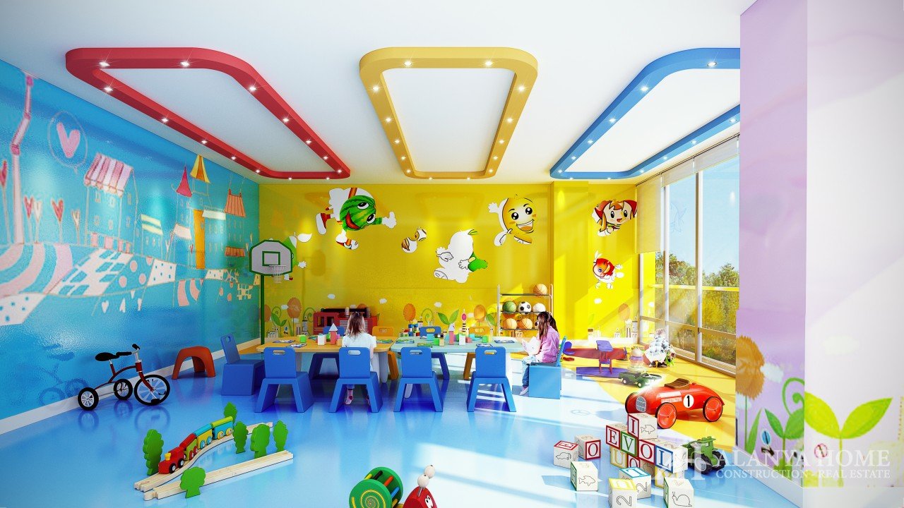 Фото покупка продажа недорогая квартира в доме жилом комплексе с детской площадкой комнотой Алания Х