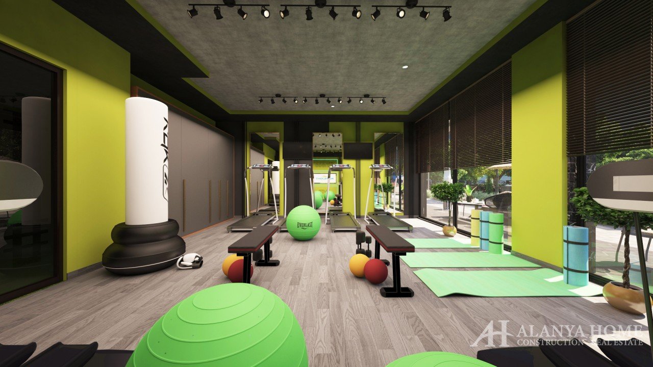 Фото покупка продажа недорогая квартира в доме жилом комплексе с фитнесом Алания Хоум Анталия Турция