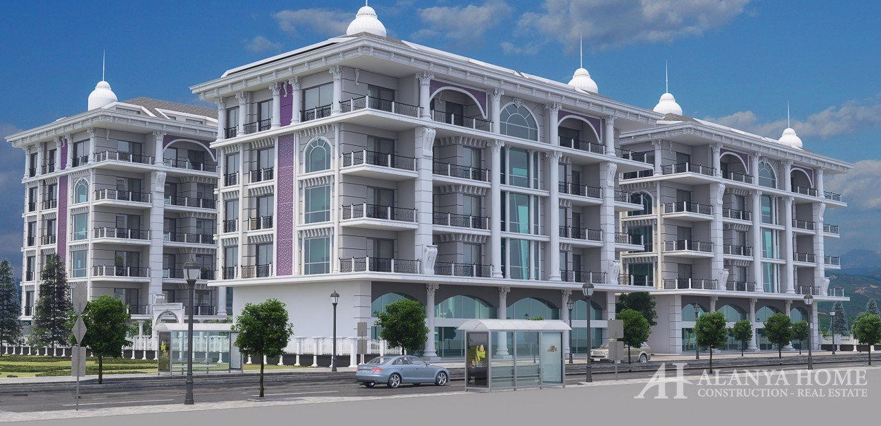 Toprak Palace Kargicak Alanya Antalya Turkey purchase sale of a furnished one-bedroom apartment in a