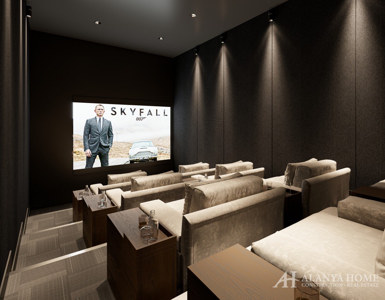 Фото покупка продажа недорогая квартира в доме жилом комплексе с домашним кинотеатром Алания Хоум Ан