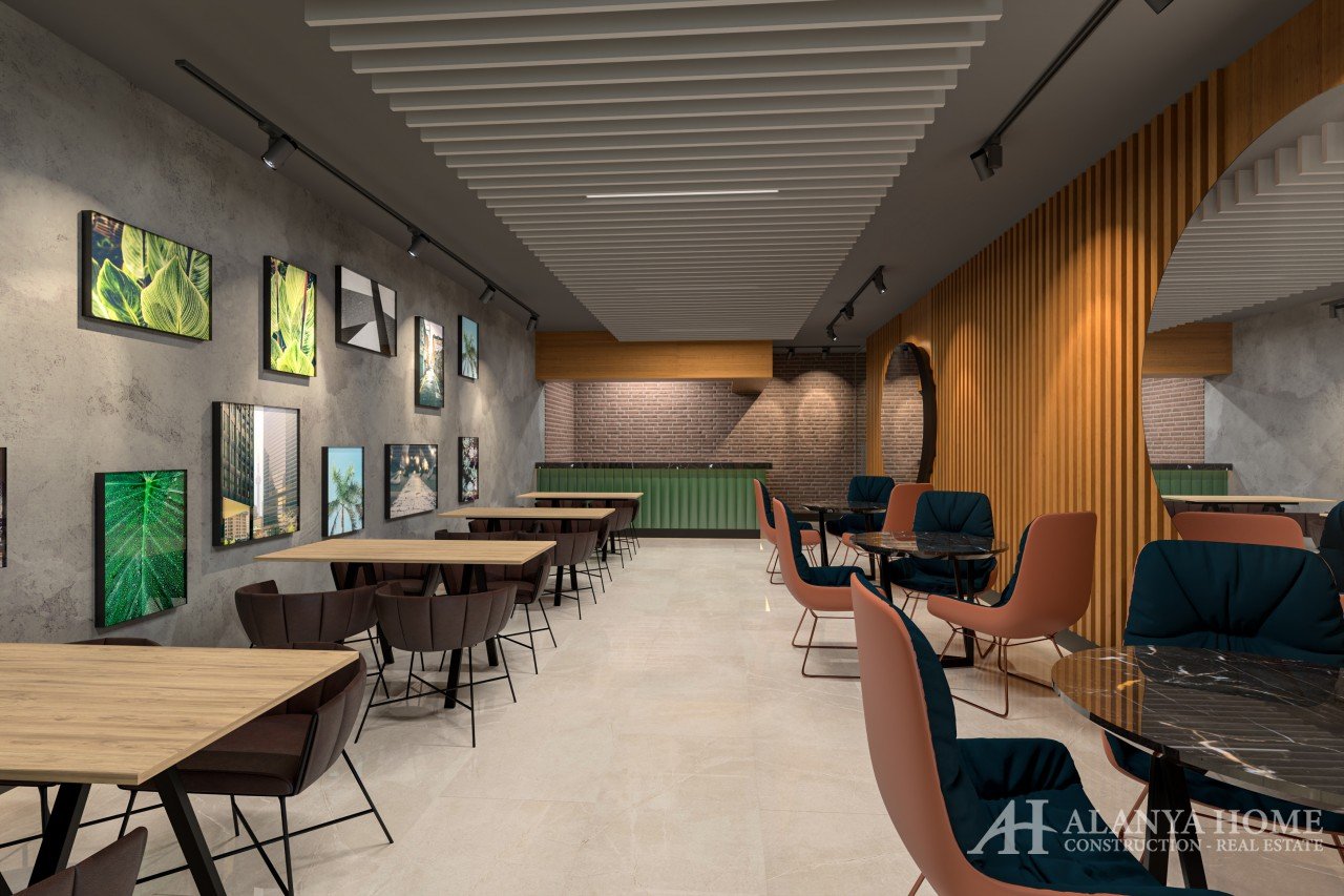 Фото покупка продажа недорогая квартира в доме жилом комплексе с кафе ресторанами Алания Хоум Антали